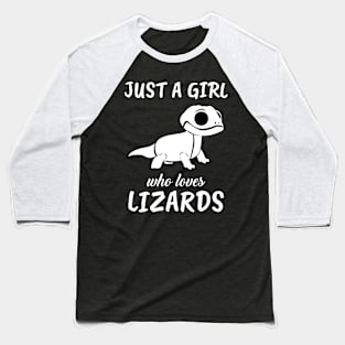 Just A Girl Who Loves Monkeys Baseball T-Shirt